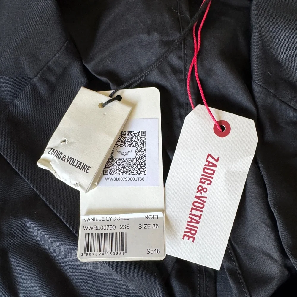 Zadig & Voltaire Noir Blazer - Picture 2 of 2